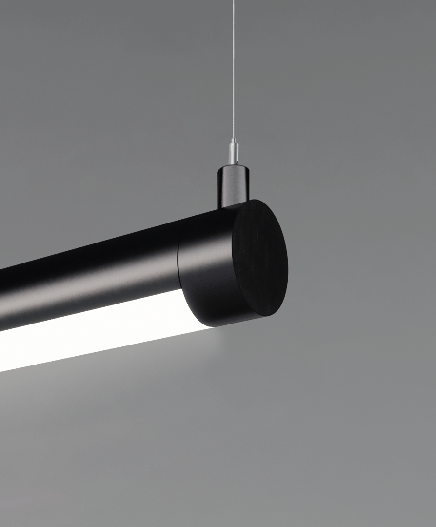 2.5-Inch Rotatable LED Linear Tube Pendant Light