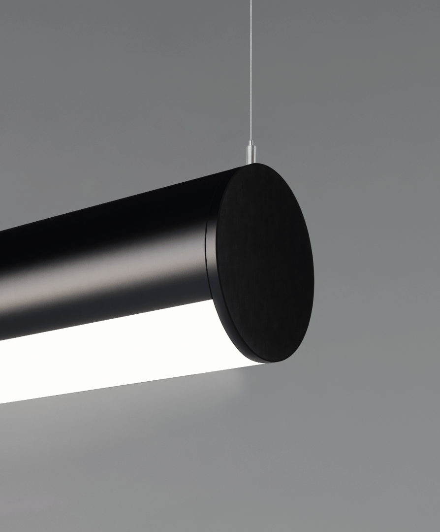 4-Inch LED Linear Tube Pendant Light