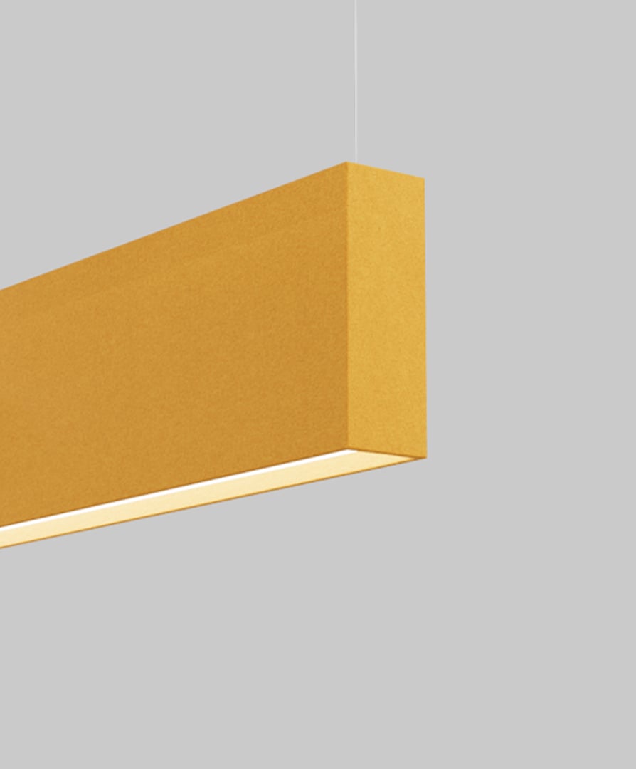 Alcon 12101-20-P-10 LED 10 Inch Height Sound Absorbing Acoustic Pendant Light