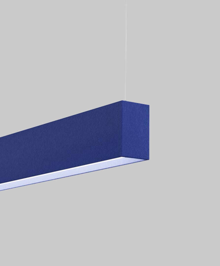 Alcon 12101-20-P-6 LED 6 Inch Height Sound Absorbing Acoustic Pendant Light 