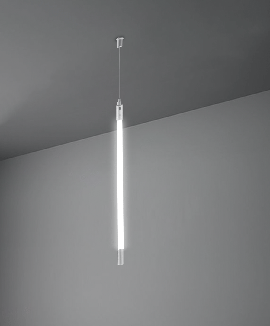Flexible 360° Vertical Pendant Mount Round Strip LED Light