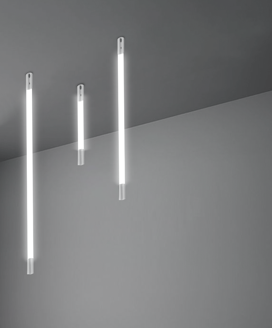 Flexible 360° Vertical Surface Mount Round Strip LED Light