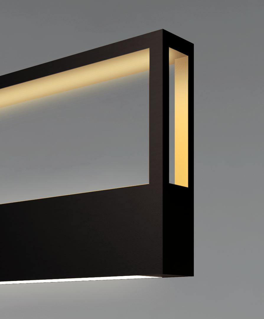 4-Foot Decorative LED Linear Pendant Light