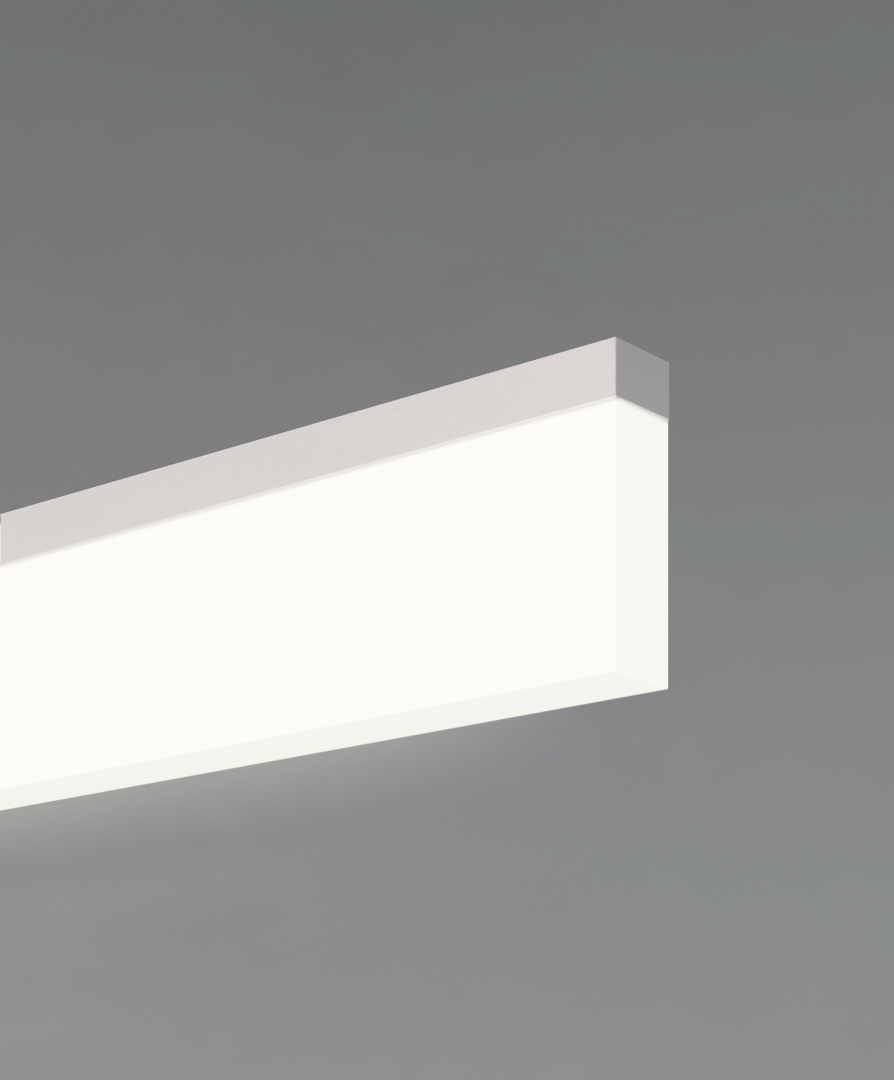 Vertical Lens Linear Suspension LED Light
