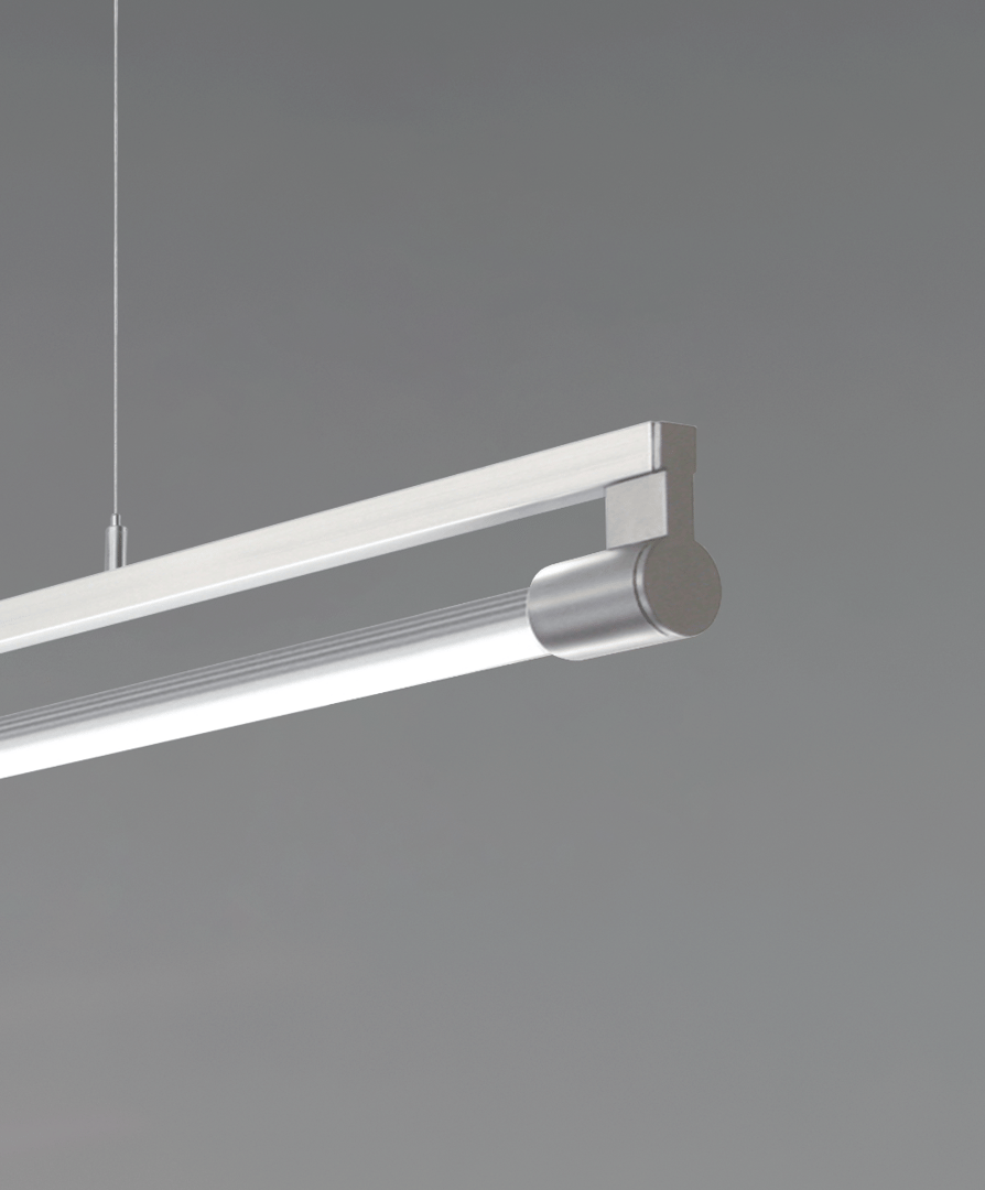 Rotatable Slim LED Suspended Linear Light