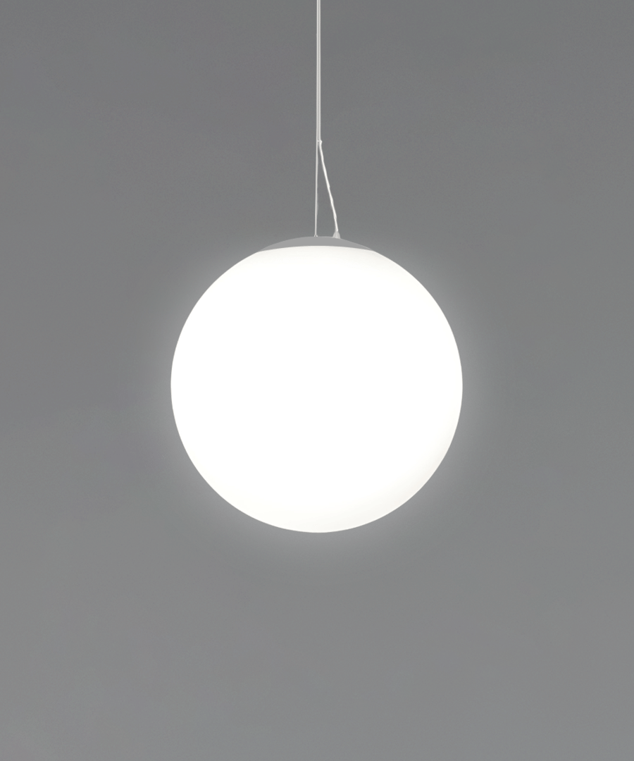 Glass Globe LED Pendant Light
