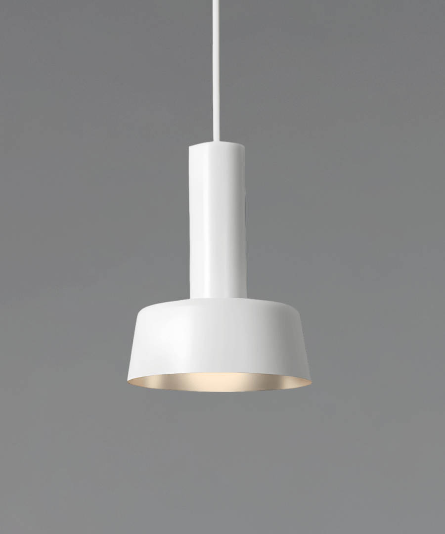 Industrial LED Cylinder Pendant Pan Light
