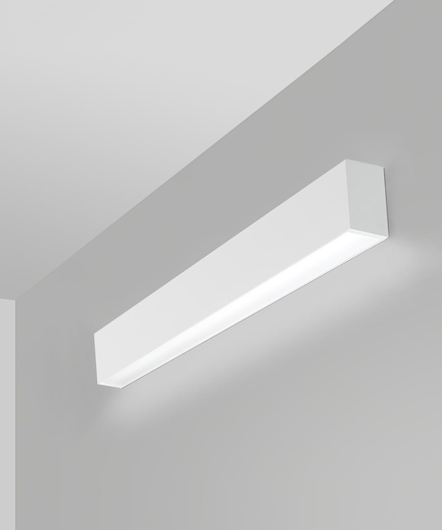 2.5-Inch Antimicrobial Linear LED Wall Light