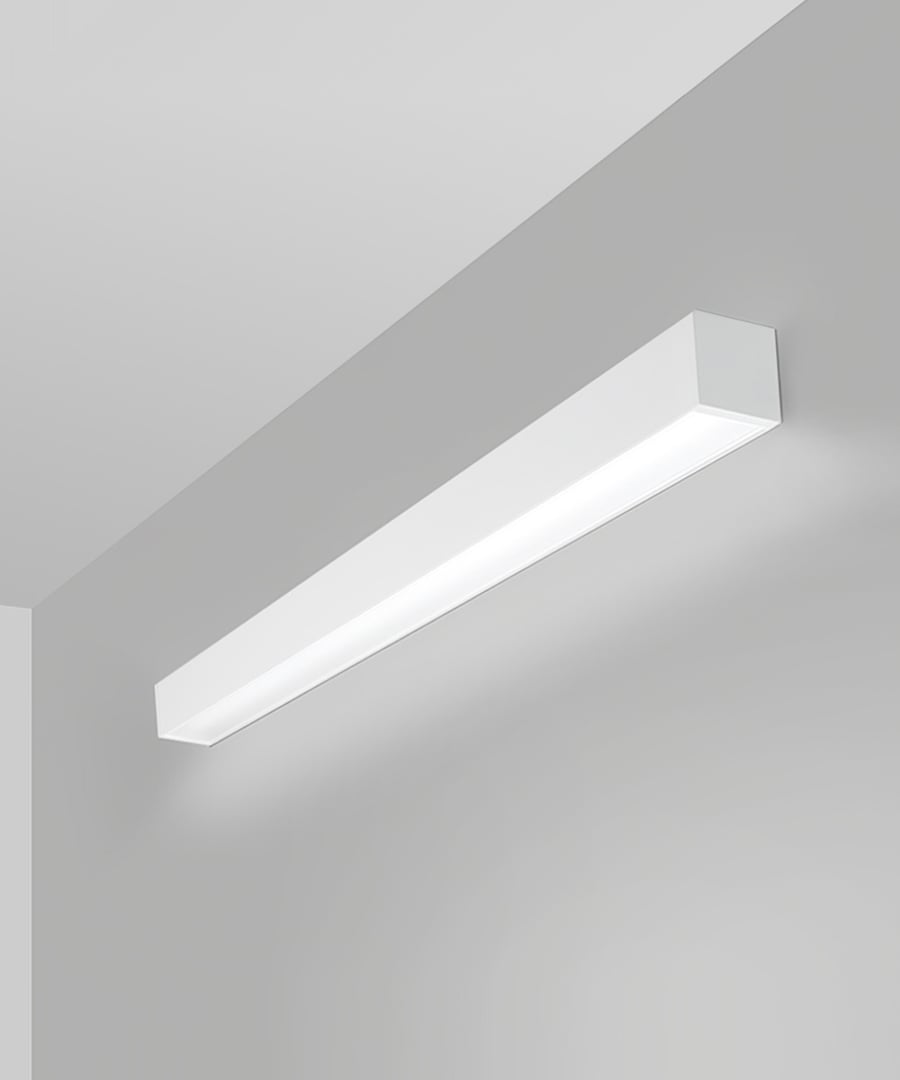 4-Inch Antimicrobial Linear LED Wall Light