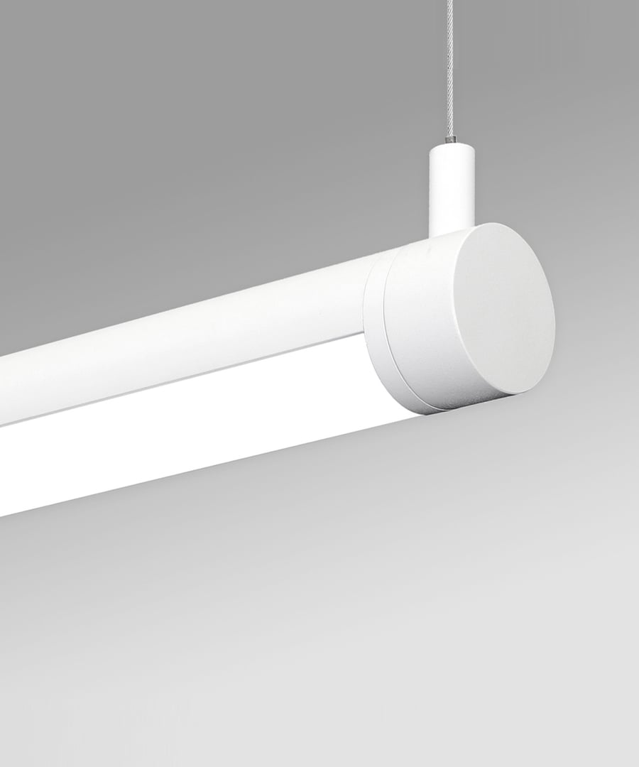 2.5-Inch Rotatable Antimicrobial LED Tube Pendant Light