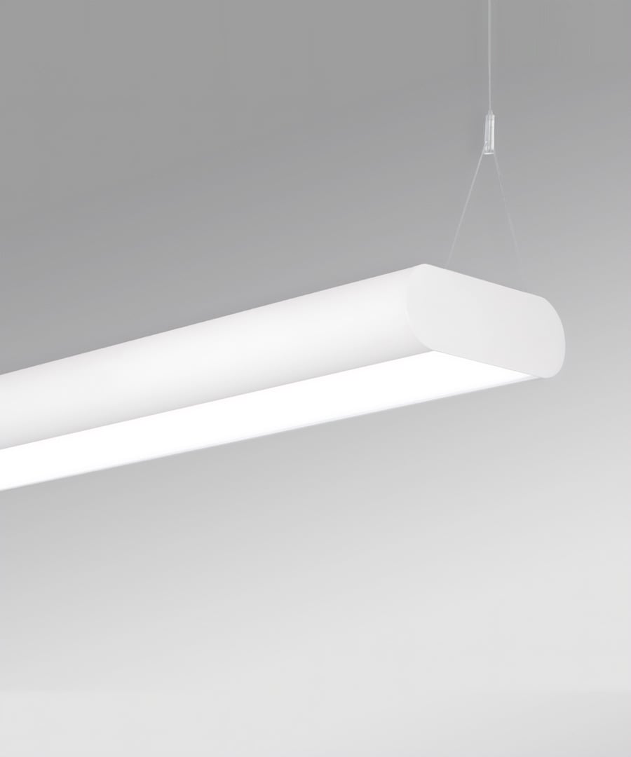 Antimicrobial Linear Capsule LED Pendant Light