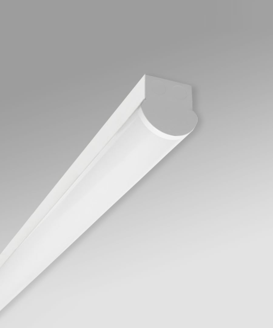 Antimicrobial Surface-Mounted LED Linear Ceiling Light