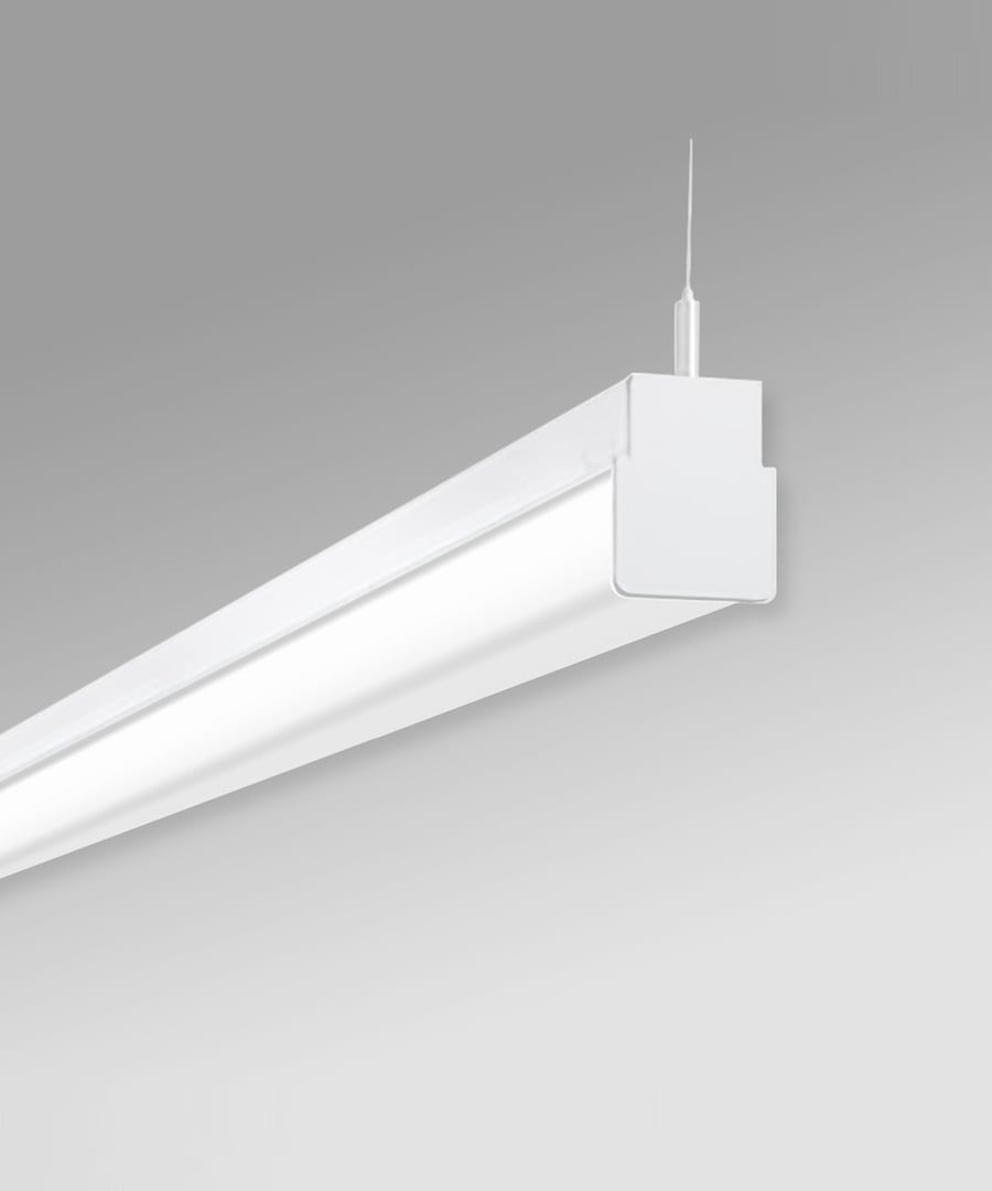 Antimicrobial Slim Linear LED Suspension Light