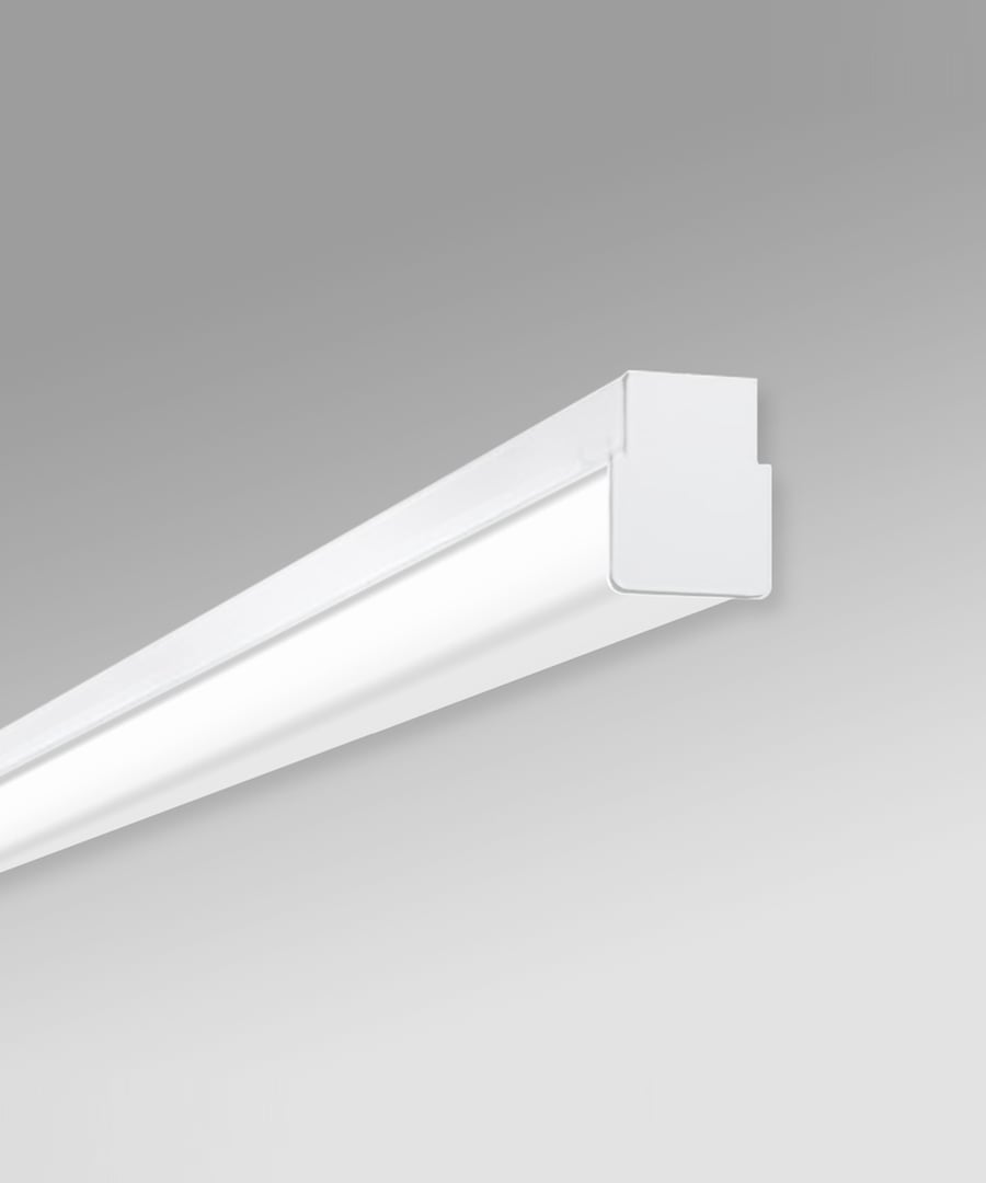 Antimicrobial Slim Linear Surface-Mounted LED Ceiling Light
