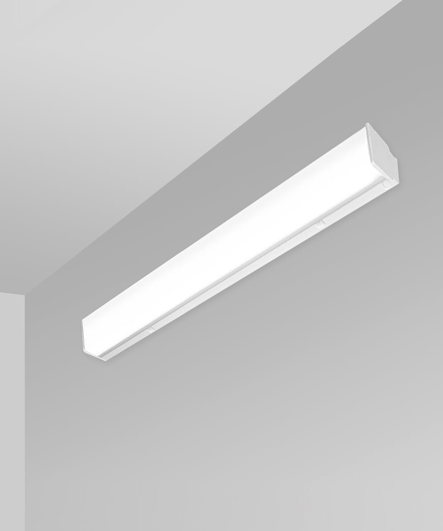 Antimicrobial Slim Linear LED Wall Light