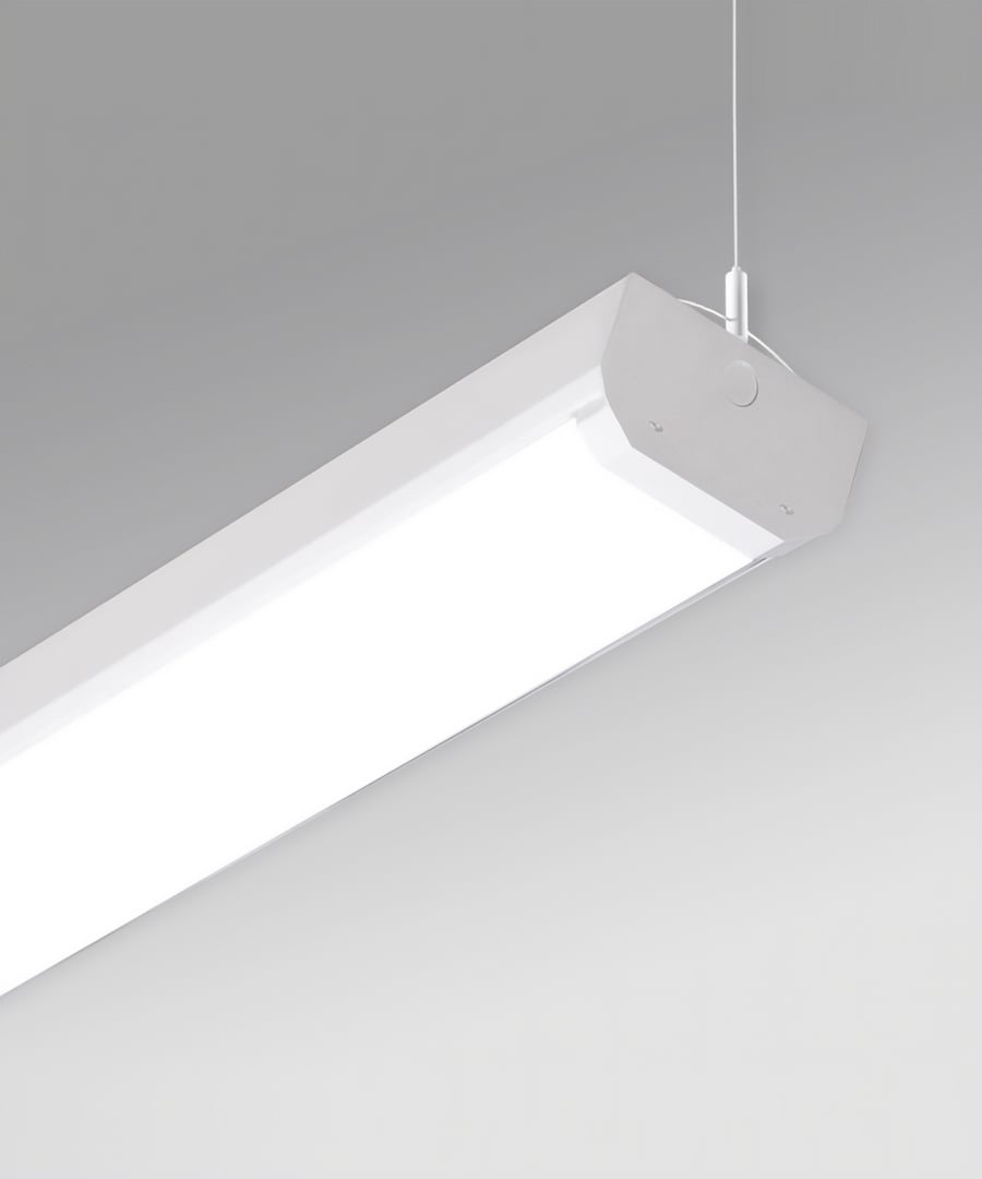 Antimicrobial Linear LED Pendant Light
