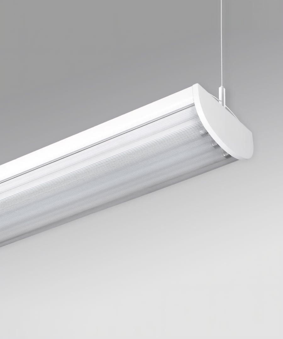 Antimicrobial Linear LED Suspension Light