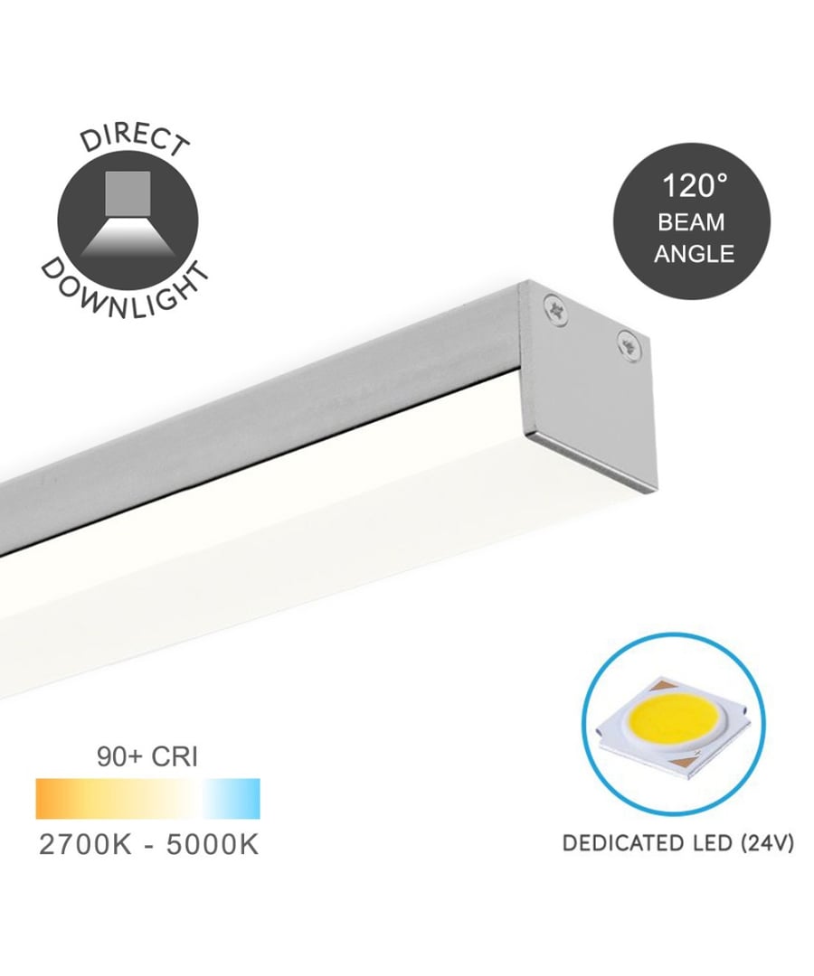 1-Inch Slim LED Linear Ceiling Light