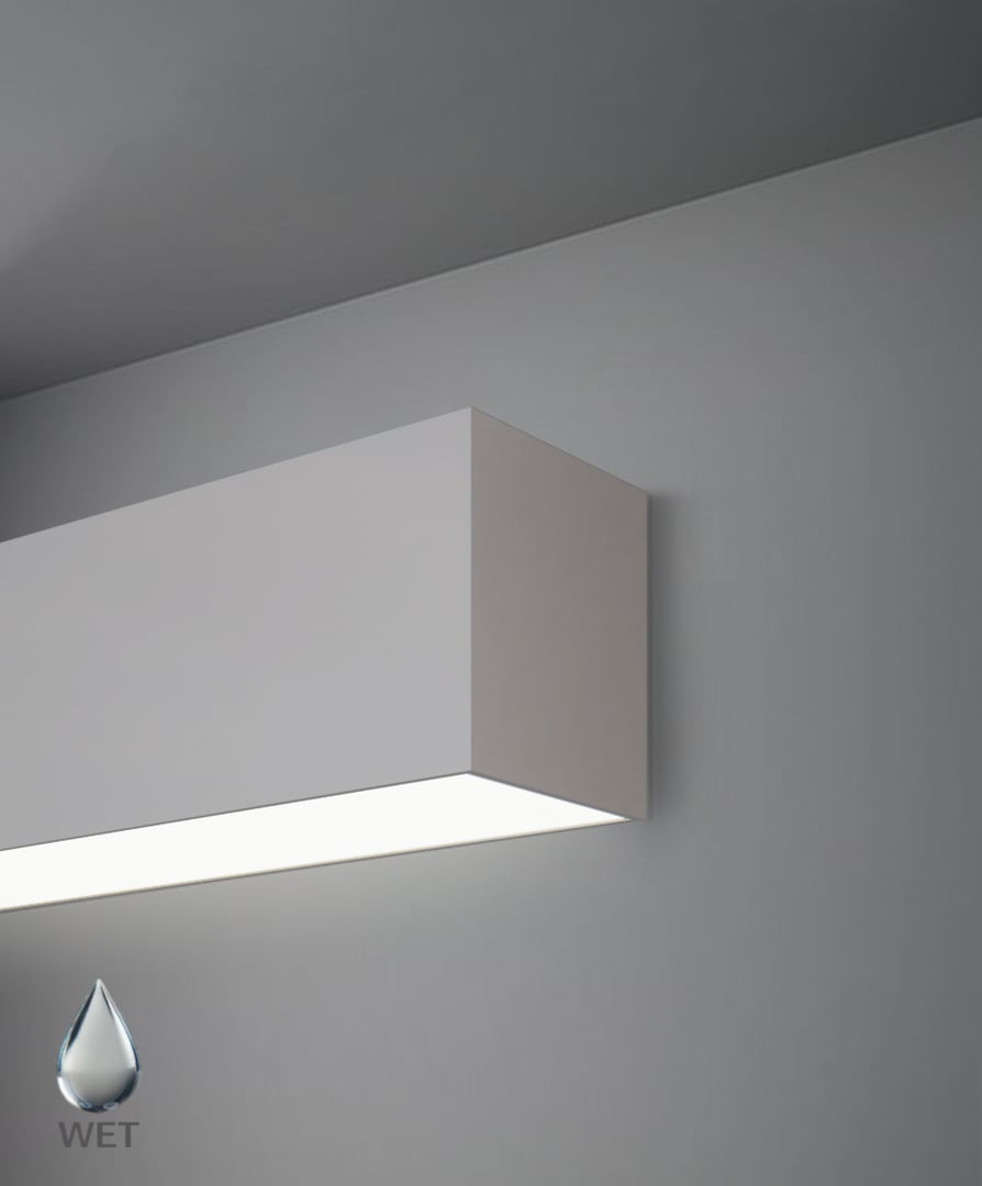 Wet Location 4-Inch LED Linear Wall Light