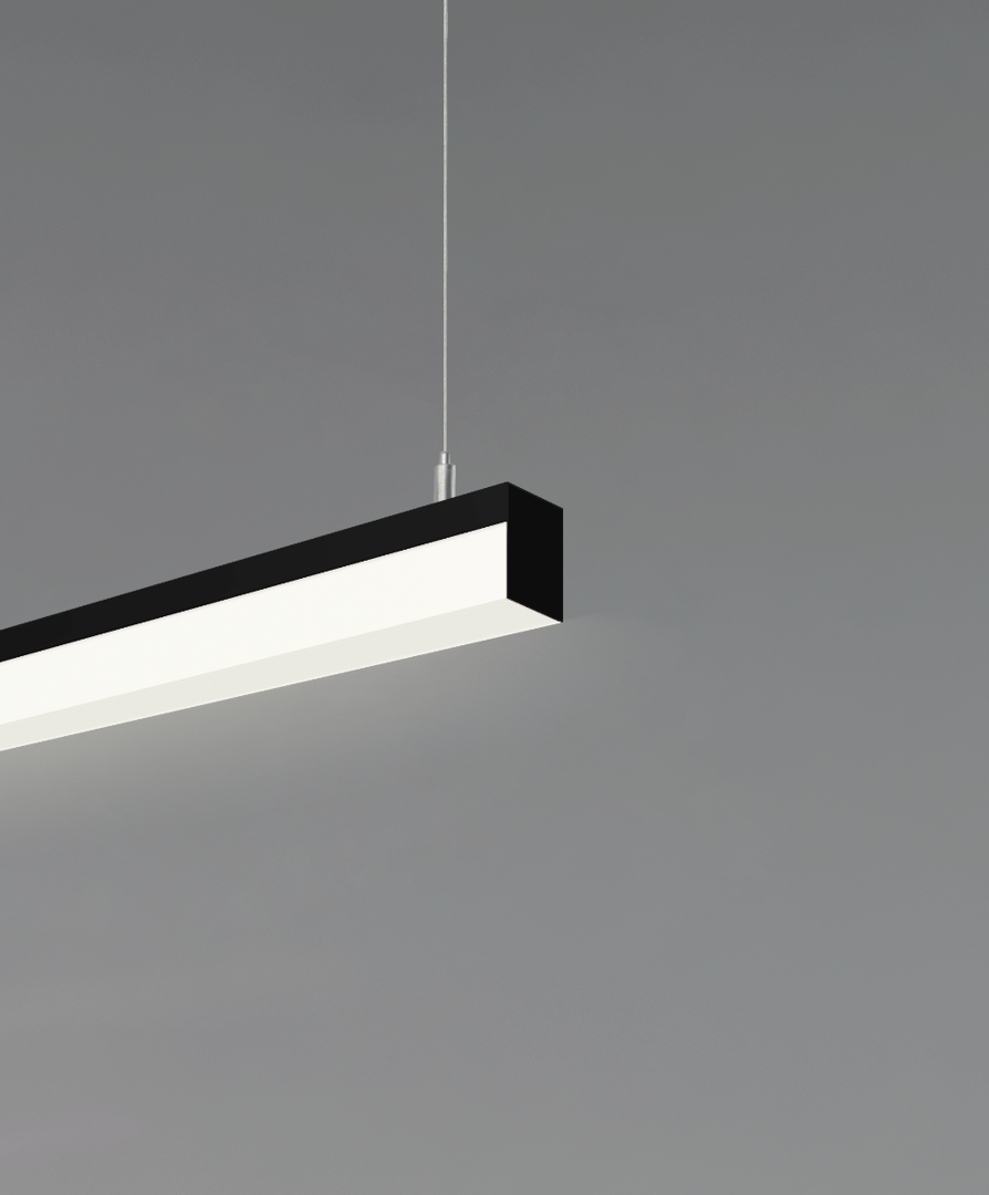 1-Inch Slim LED Linear Pendant Light