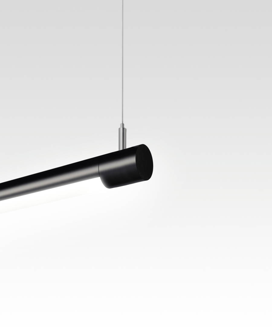 1-Inch Rotatable Slim Linear LED Tube Pendant Light