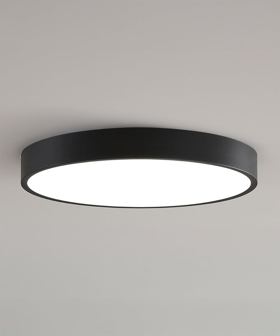 Round-Panel Surface-Mount LED Disk Light