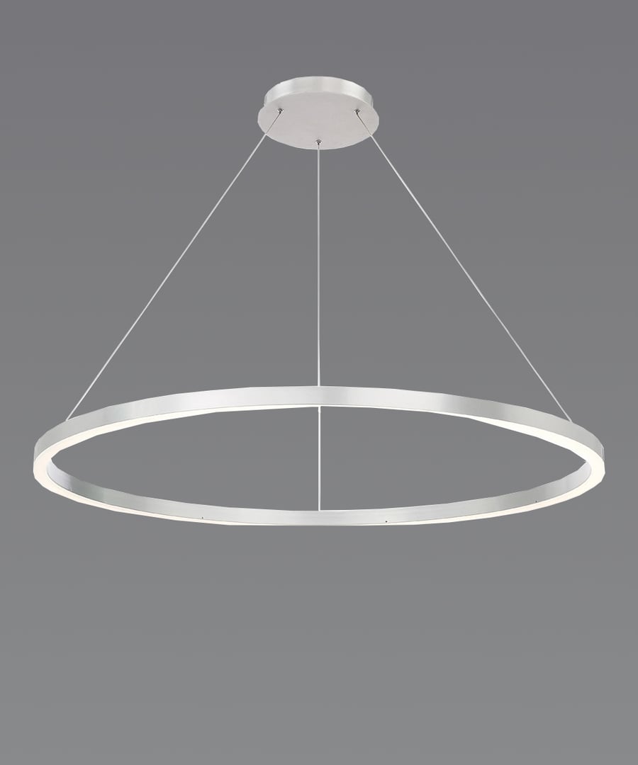 47.25-Inch Round Chandelier Slim LED Ring Pendant Light