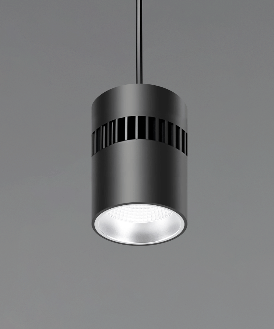6-Inch LED Cylinder Pendant Light