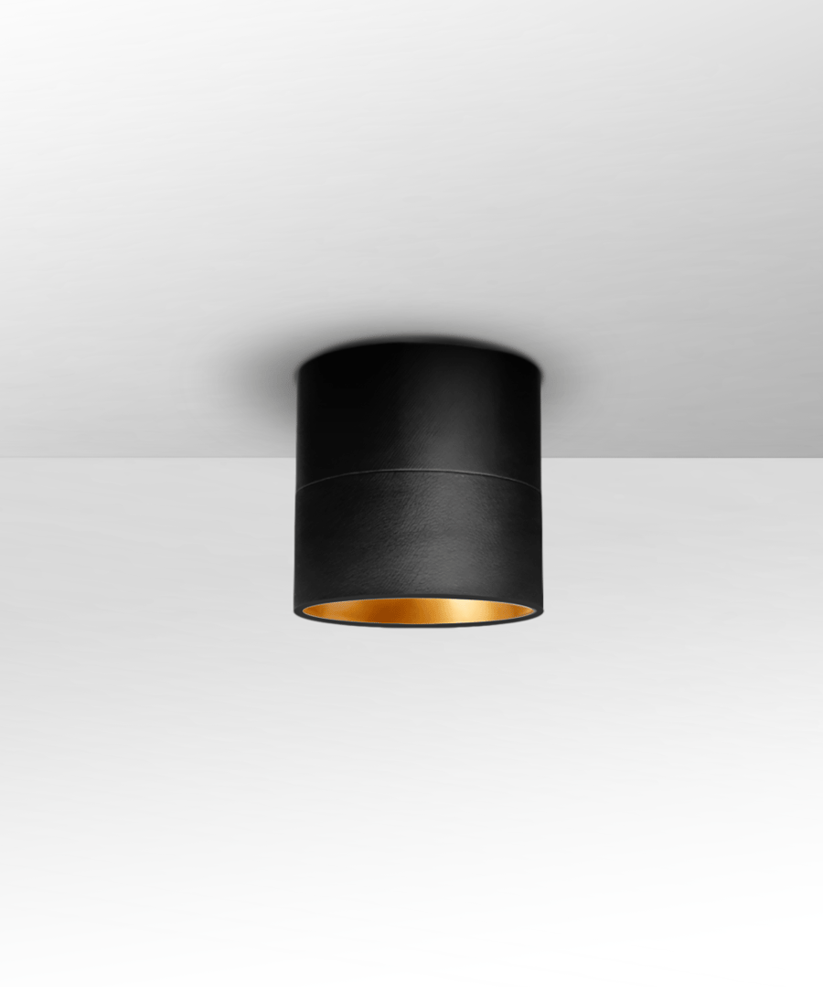 4-Inch Surface-Mount Beveled Cylinder LED Ceiling Light