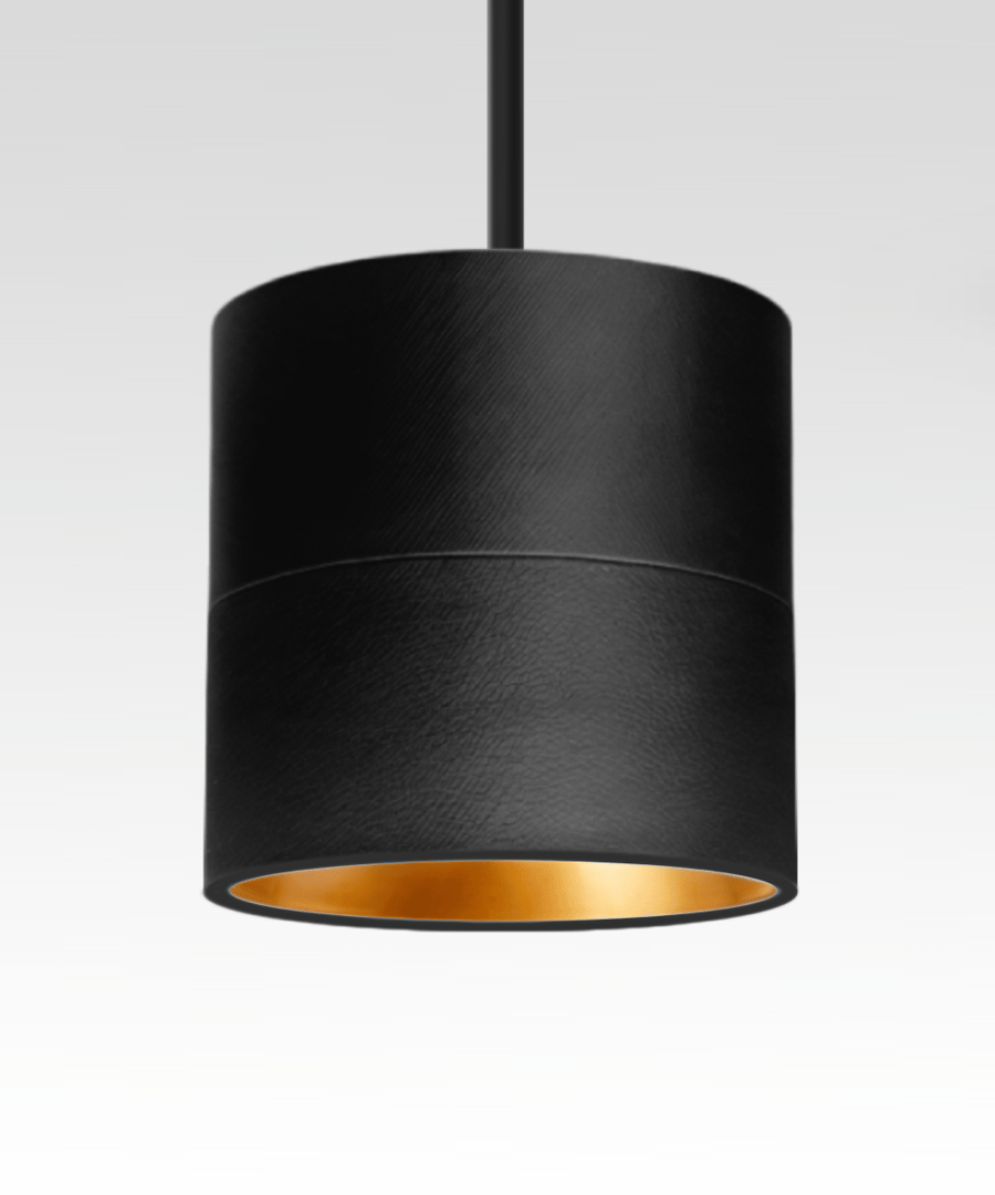 8-Inch Beveled Cylinder LED Pendant Light
