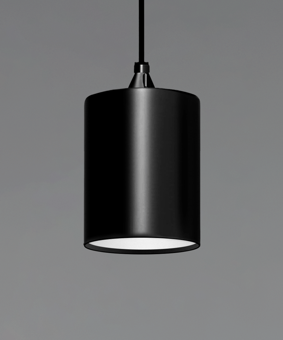6-Inch LED Cylinder Pendant Light