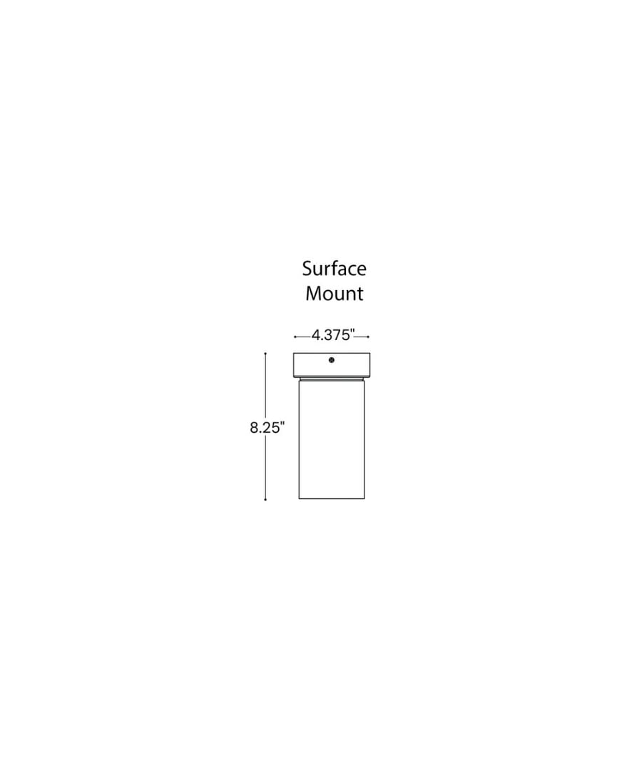 4-Inch Cylinder LED Surface Light