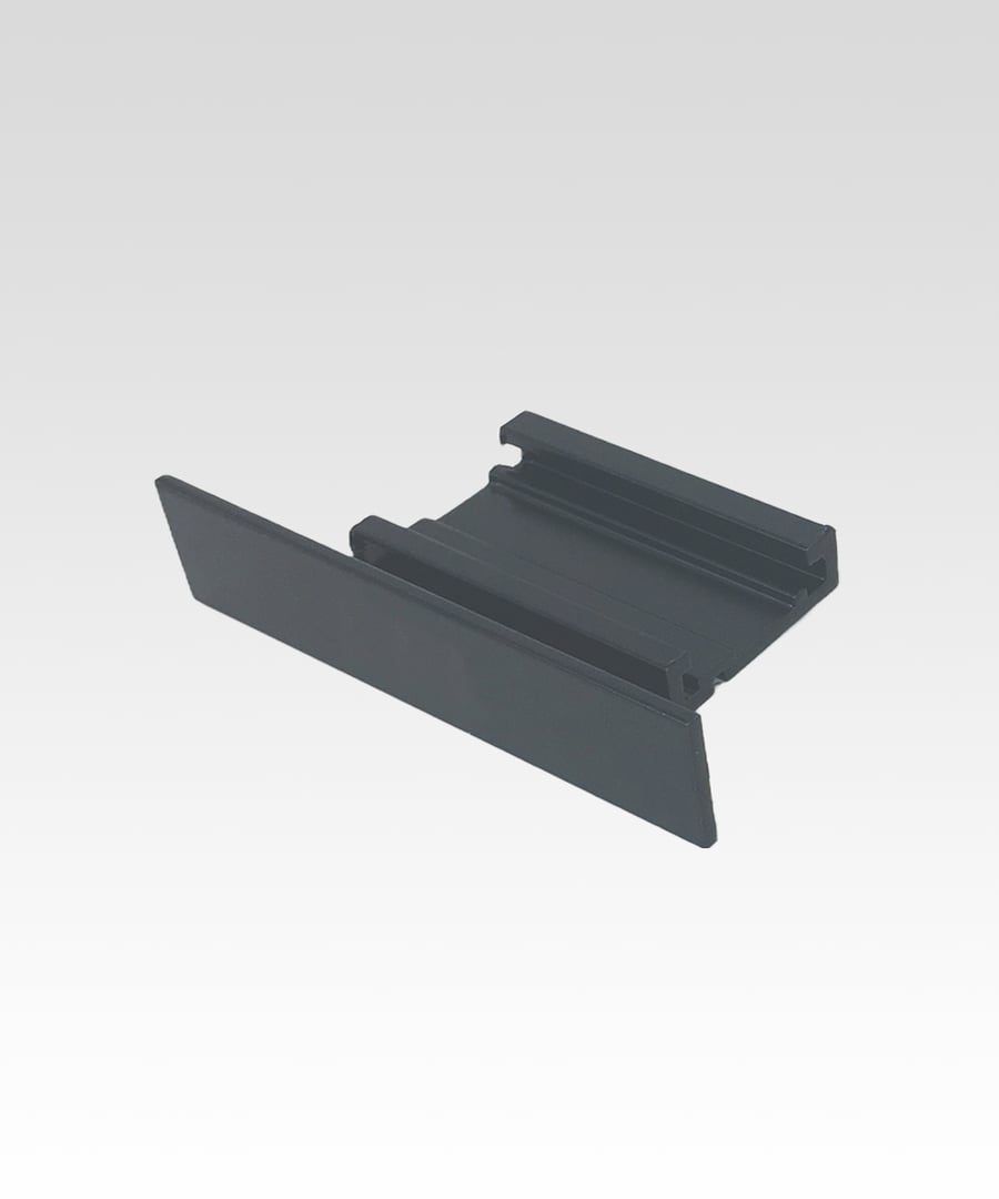 Recessed H Track Lighting Dead End Connector