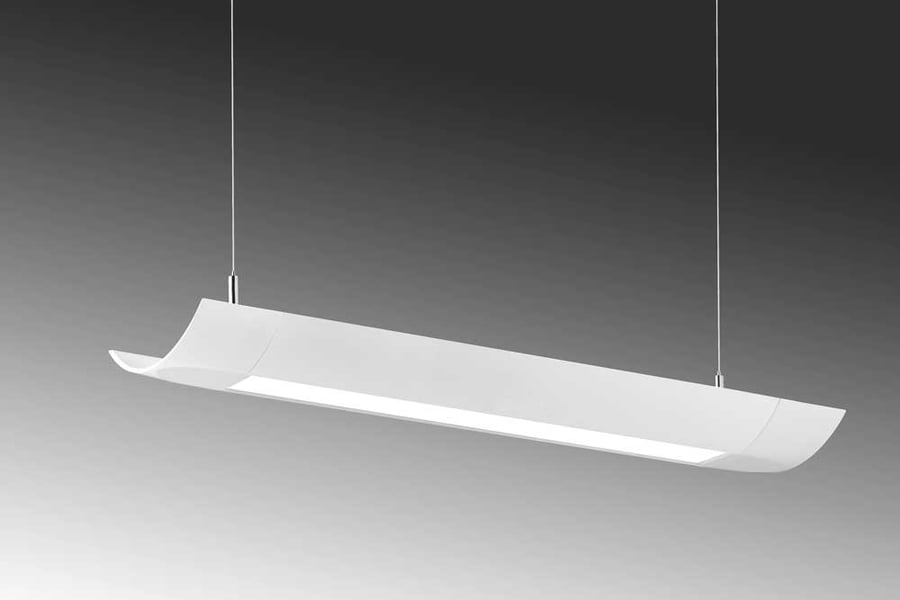 LiteControl Arcos Indirect/Direct LED Linear Suspension Pendant