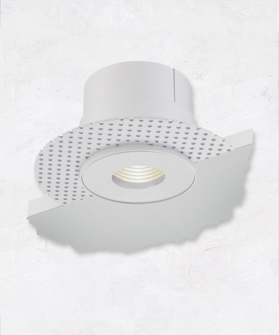 Alcon 14013-P Illusione 4-Inch LED Pinhole Recessed Light