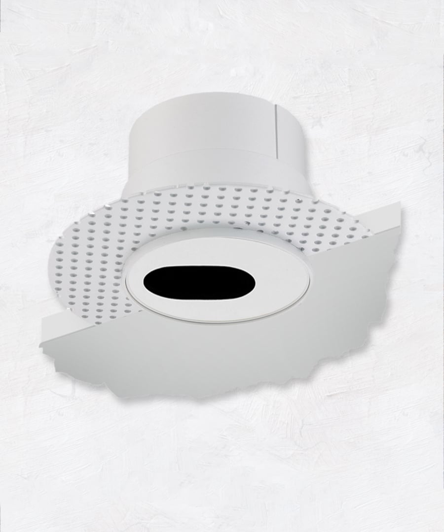 Alcon 14013-S Illusione 4-Inch LED Slot Recessed Light
