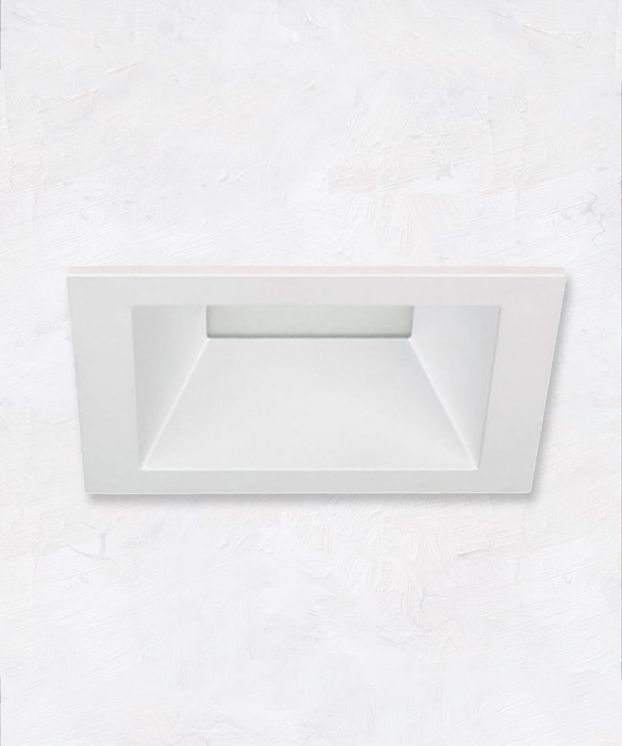 3-Inch Square Architectural Lensed LED Recessed Downlight
