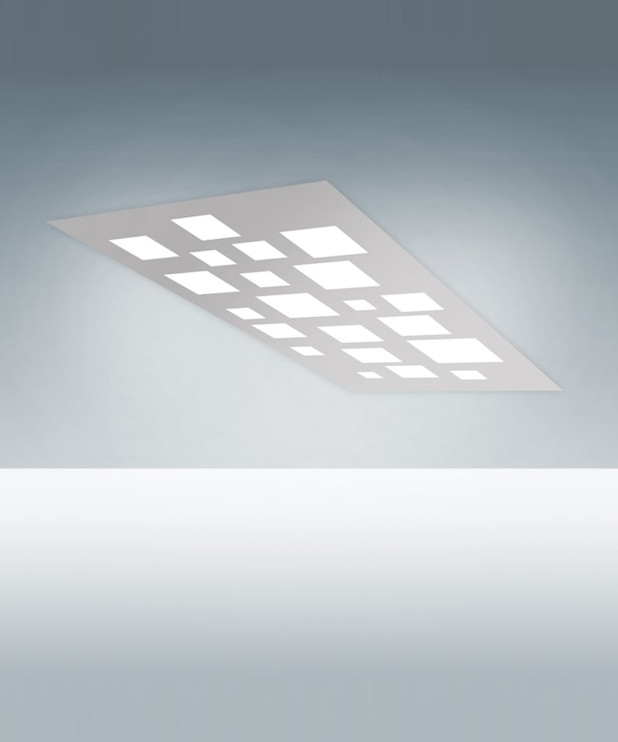 Modern Decorative Squares Flat Panel LED Light