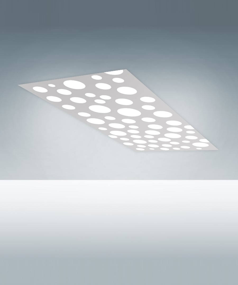 Modern Decorative Bubbles Flat Panel LED Light