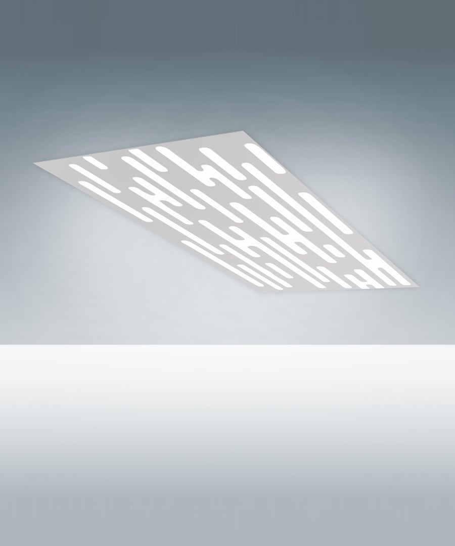 Modern Decorative Slots Flat Panel LED Light