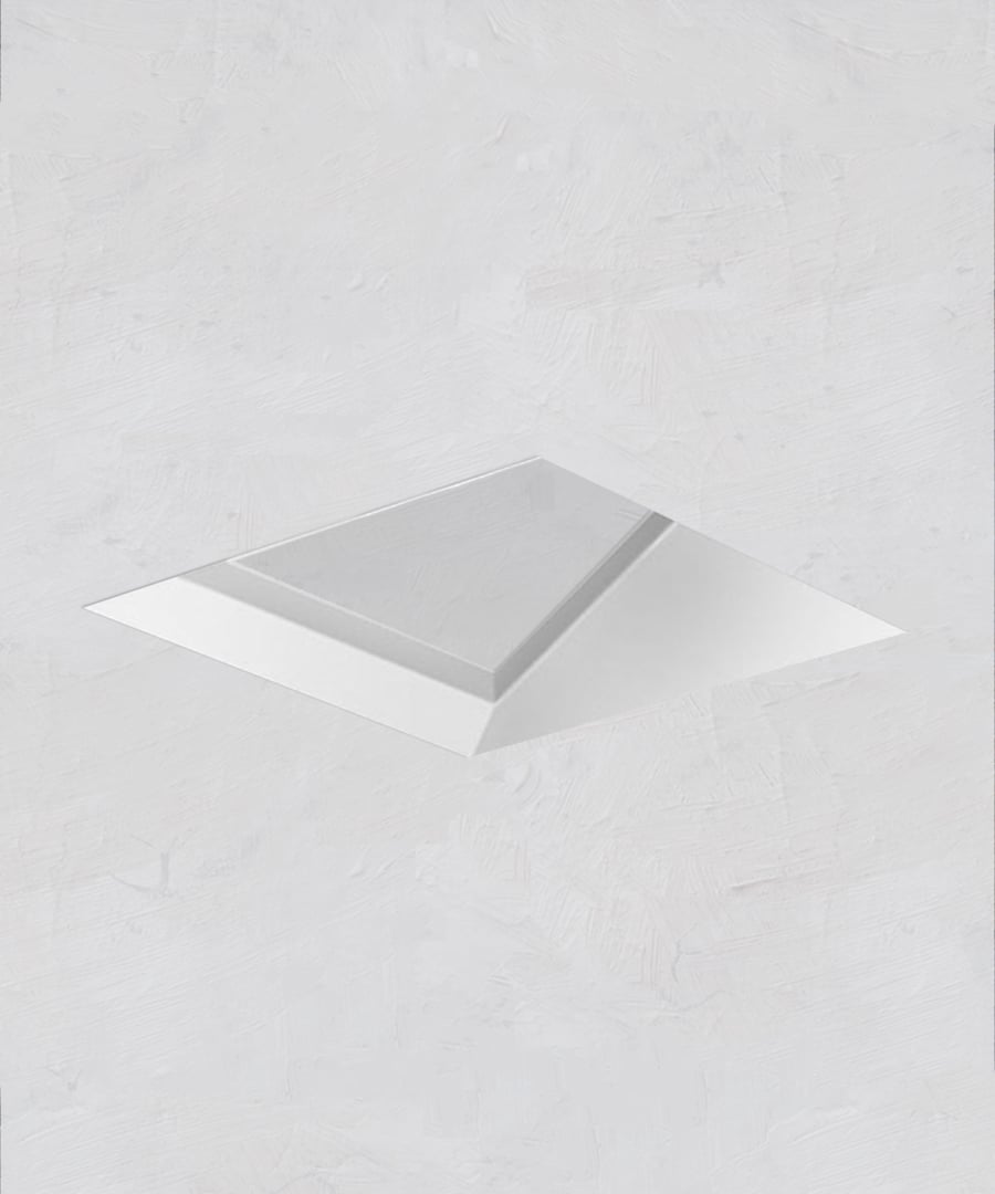 3-Inch Architectural Square Trimless LED Recessed Open Reflector Light