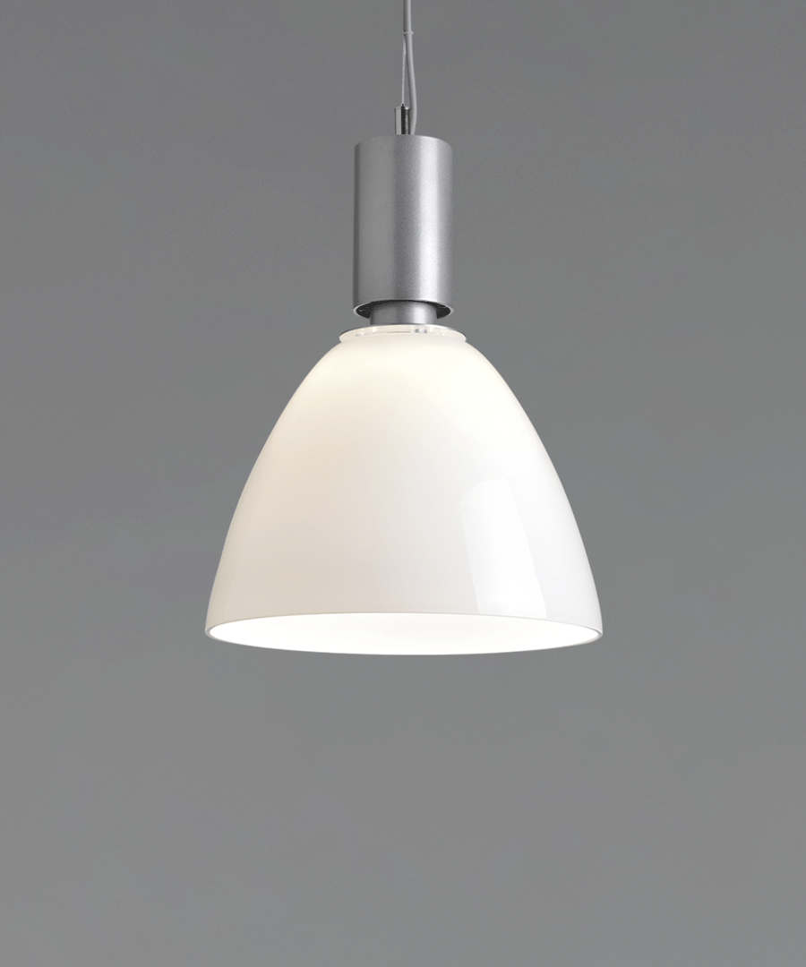 Decorative Glass Low Bay LED Dome Pendant Light