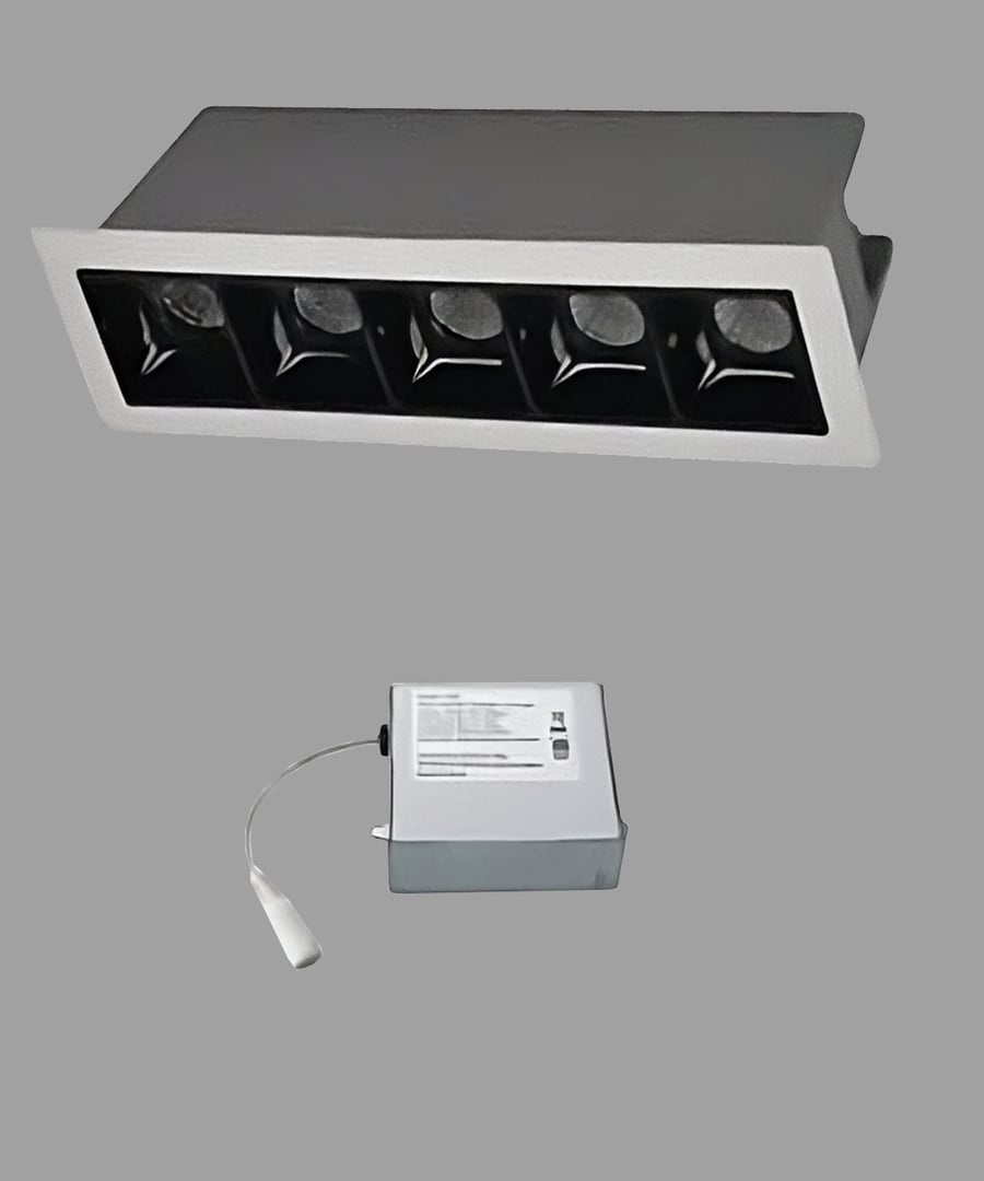 5-Inch Rectangular Micro LED Recessed Downlight