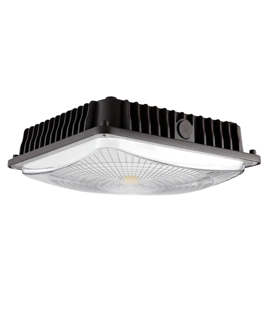 10-Inch 5000K LED Square Canopy Light