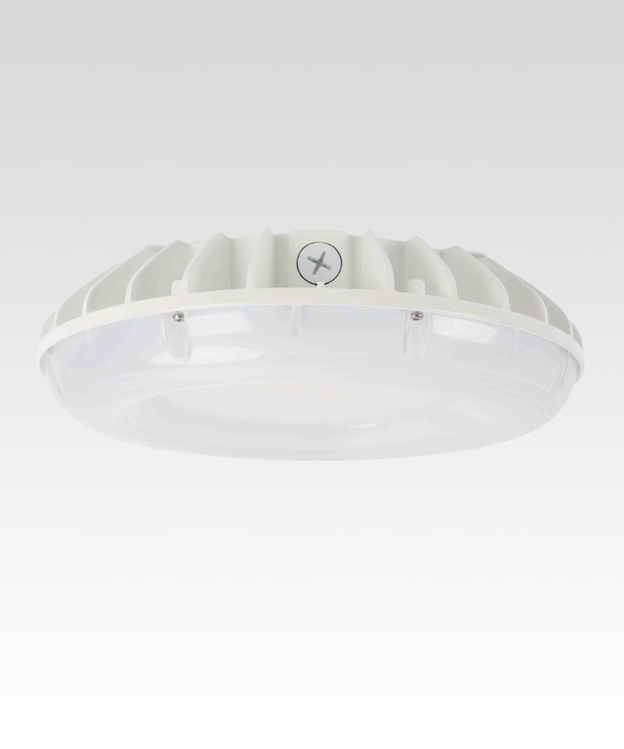 12-Inch Low-Profile Round LED Canopy Light