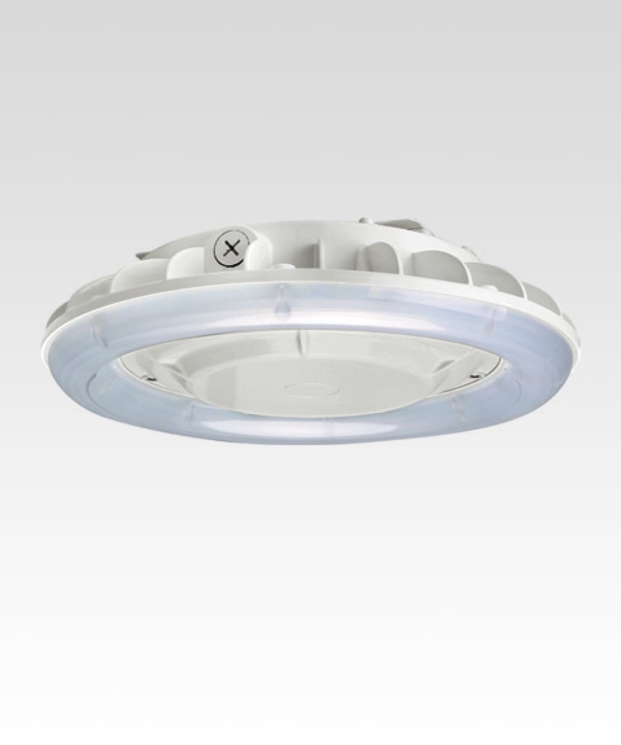13-Inch Low-Profile Round LED Canopy Light