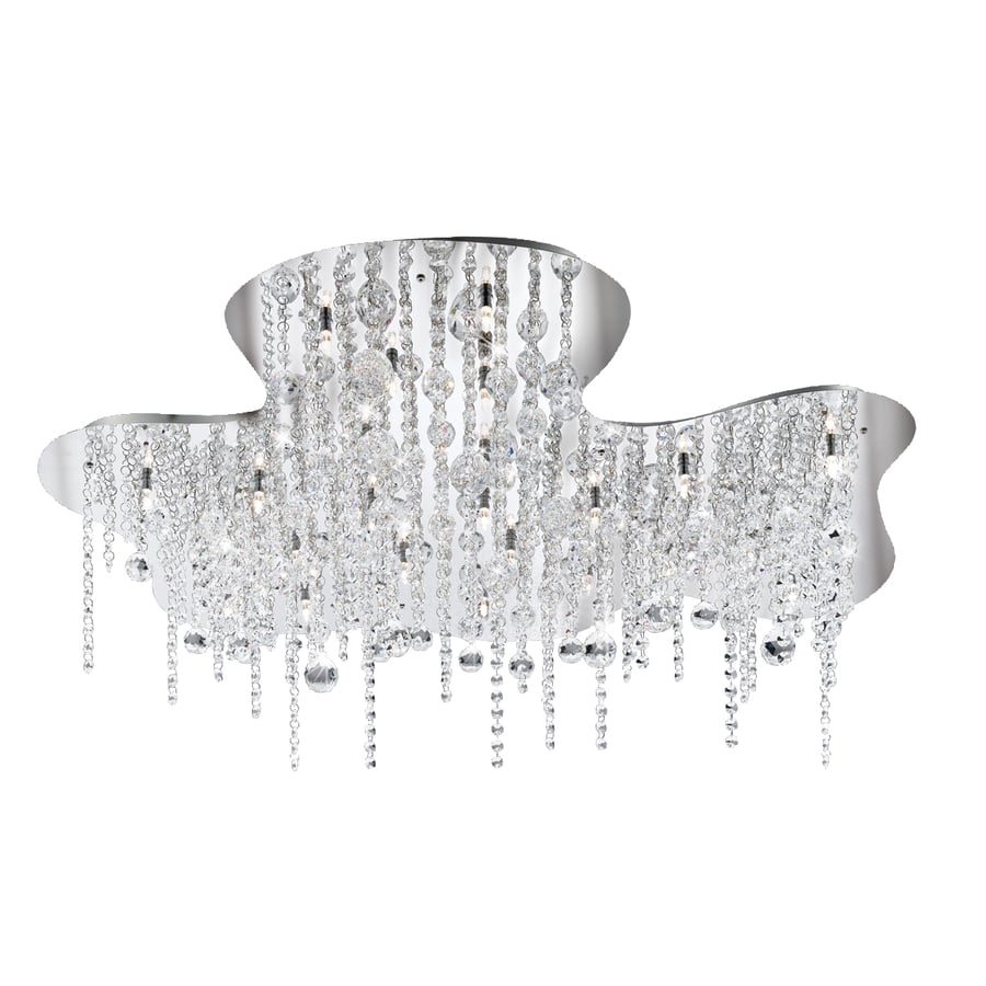 Eurofase Lighting ALISSA 24-Light Flush Mount Chandelier