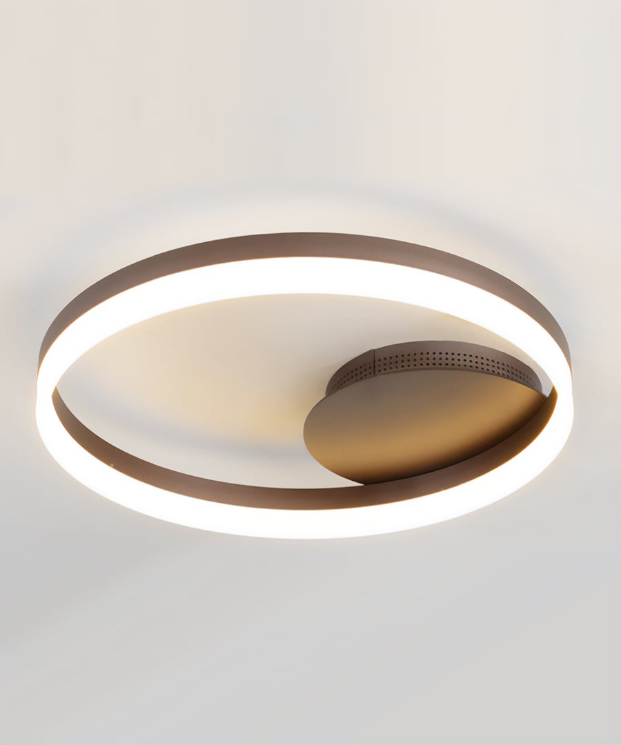 Architectural 1-Tier Ring Surface-Mounted LED Light 