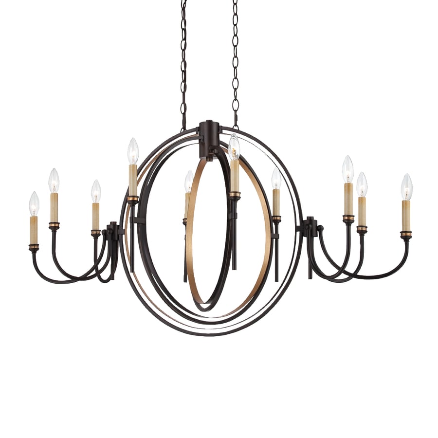 Eurofase Lighting INFINITY 10-LIGHT OVAL CHANDELIER