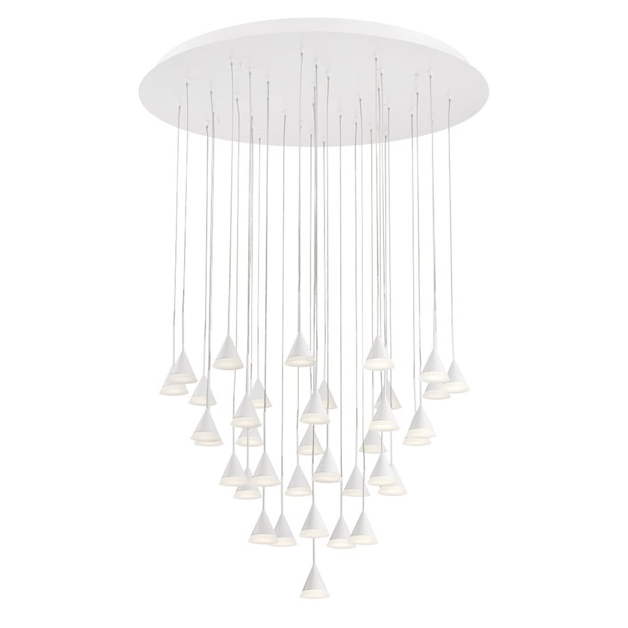 Eurofase Lighting ALBION 36-Light LED Chandelier White
